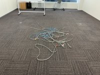 配線撤去を行いました